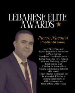 Pierre Nacouzi L'atelier du savon